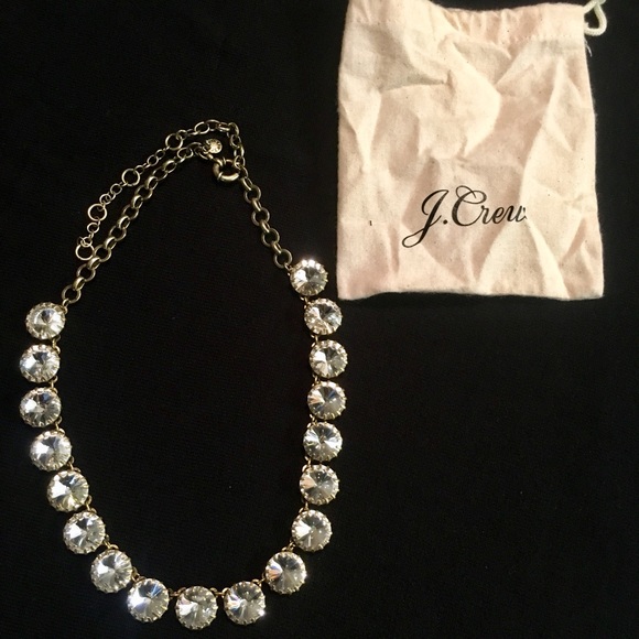 JCrew Crystal Venus Flytrap Statement Necklace - Picture 4 of 4